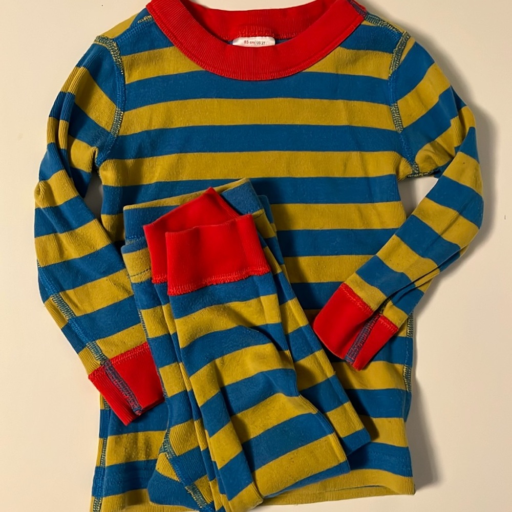 Hanna Andersson Organic Cotton Pajamas 2T